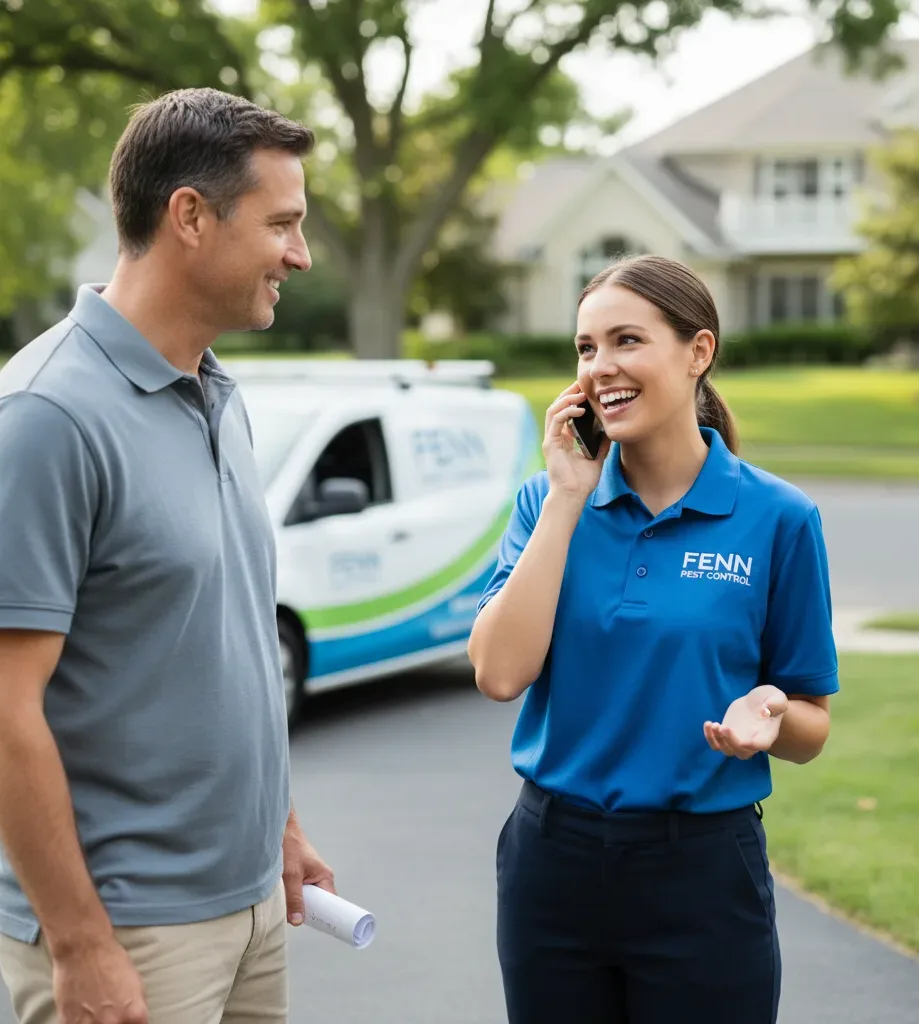 Fenn Pest Control customer support in Laurens